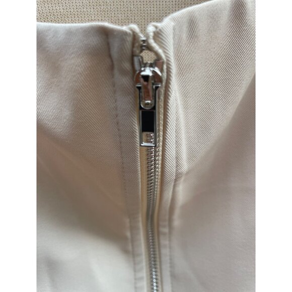 Corset Top 2X Cream Zipper Closure Square Neckline Style  Comfort Plus Size - Picture 5 of 12